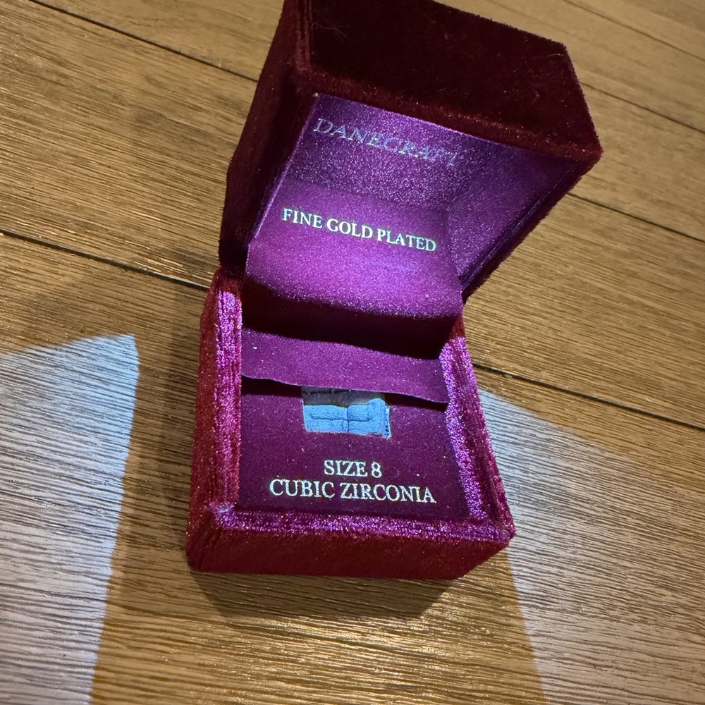 Velvet Jewelry Box in Rich Burgundy